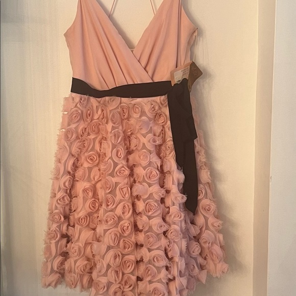 Ali-Ro Dress size 6 flowers all around the bottom 🌸🌸 - Picture 3 of 9